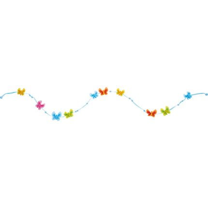 Guirnalda de tela amigas mariposas