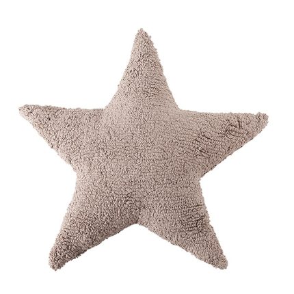 Cojín infantil lavable Estrella lino de Lorena Canals