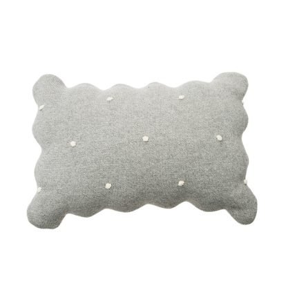 Cojín infantil Lavable Biscuit Grey