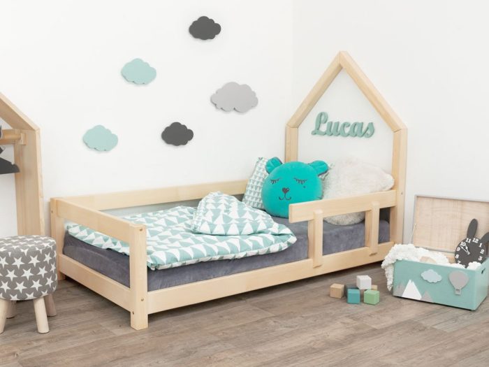Cama Montessori Poppi con protector