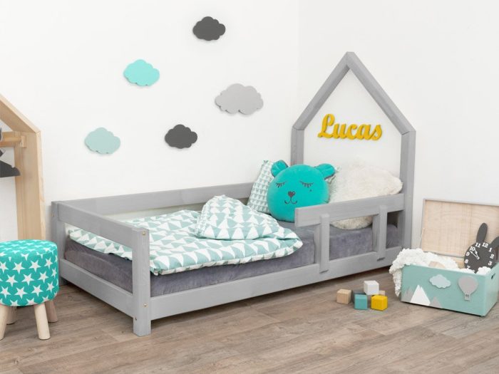 Cama Montessori Poppi con protector