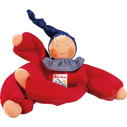 Muñeco de tela Gugguli rojo