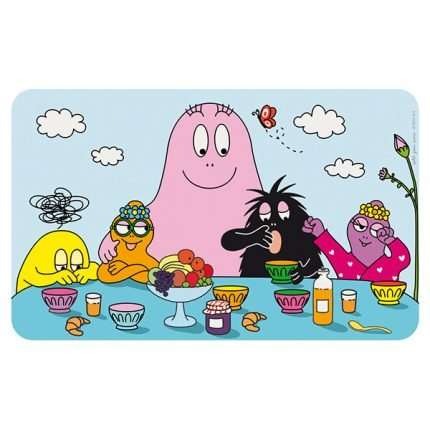 Tabla para la mesa Barbapapá