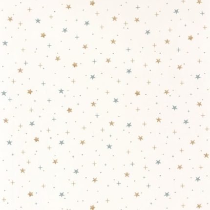 Papel pintado Nuestro Planeta Estrellas Azul / Beige