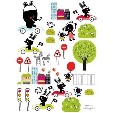 Pegatinas para pared En la ruta