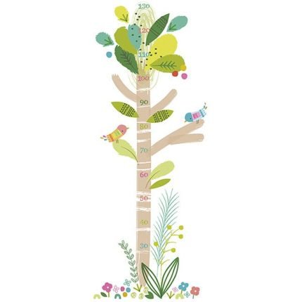 Medidor adhesivo infantil Arbol tropical