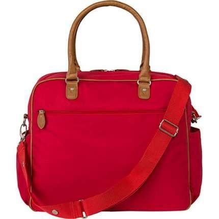 Bolso cambiador Insignias rojas
