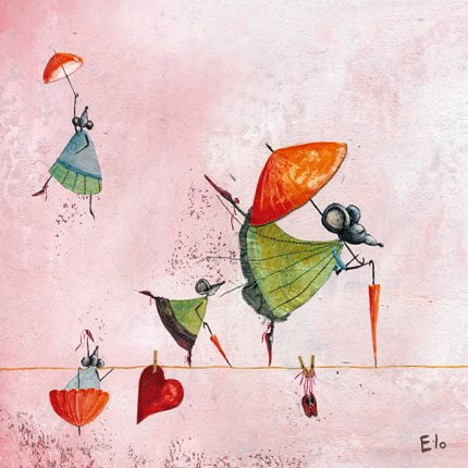 Cuadro infantil Las Equilibristas