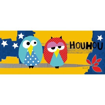 Cuadro infantil Buhítos Huu Huu