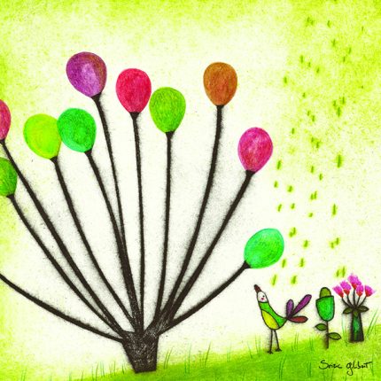 Cuadro infantil Balloons