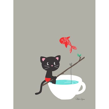 Cuadro infantil Pequeña Pesca