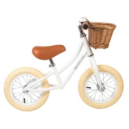 Bicicleta sin pedales First Go - Banwood blanca