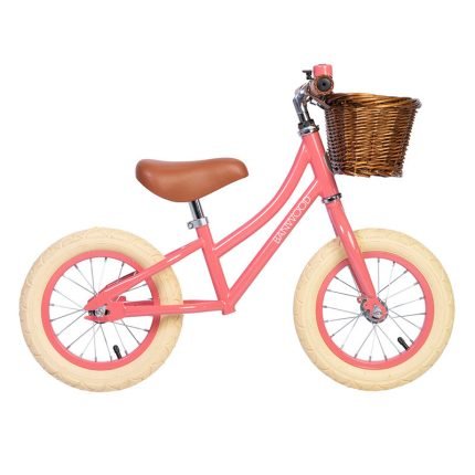 Bicicleta sin pedales First Go - Banwood coral