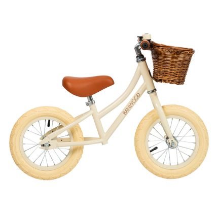 Bicicleta sin pedales First Go - Banwood crema