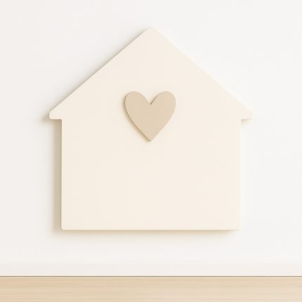 Cabecero infantil Casita con corazón