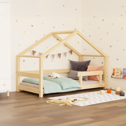 Cama Montessori Lucky con protector