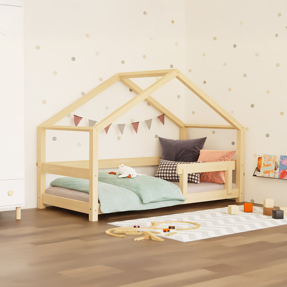 Cama Montessori Lucky con protector Cama Montessori Lucky con protector