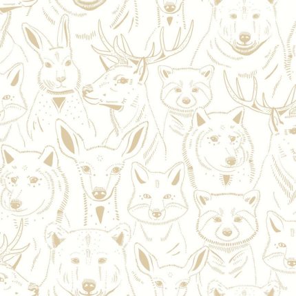 Papel pintado s'amuser beige