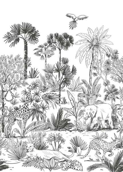 Mural infantil Decouvrir 200 x 280