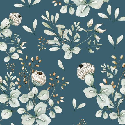 Papel pintado Clover Blue