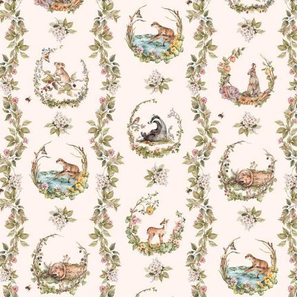 Papel pintado Animals in the Circles