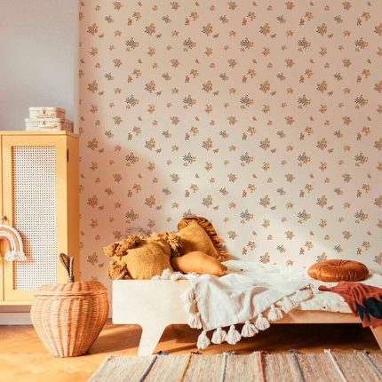 Papel pintado Flowers minimini Light