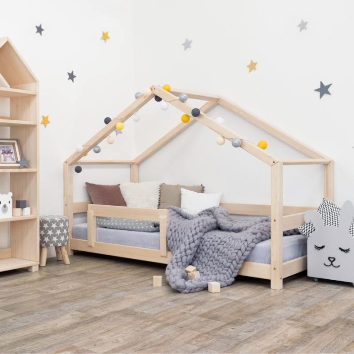 Cama Montessori Lucky con protector