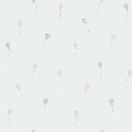 Papel pintado infantil Cometas beige