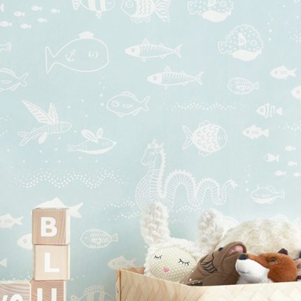 Papel pintado infantil Big Blue