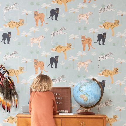 Papel pintado infantil Black Panther