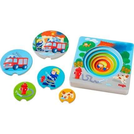 Puzzle de madera El tren