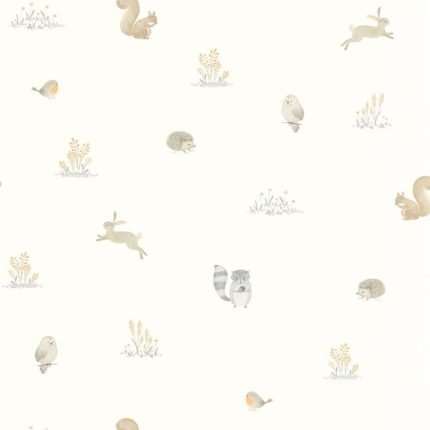 Papel pintado COMPANIONS OF THE FOREST NATUREL