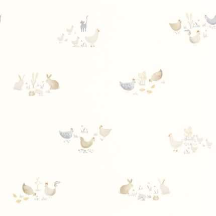 Papel pintado COMPANIONS OF THE FARM NATUREL