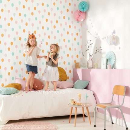 Papel pintado infantil Party time