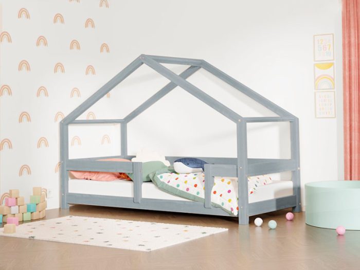 Cama Montessori Lucky con barandilla - Imagen 4