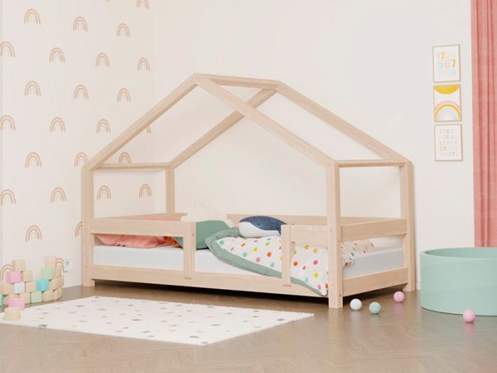 Cama Montessori Lucky con barandilla - Imagen 5