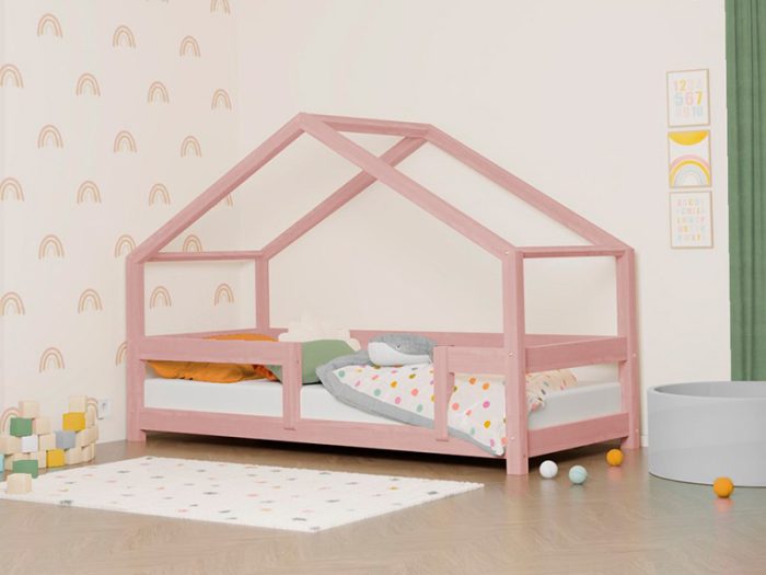 Cama Montessori Lucky con barandilla - Imagen 11