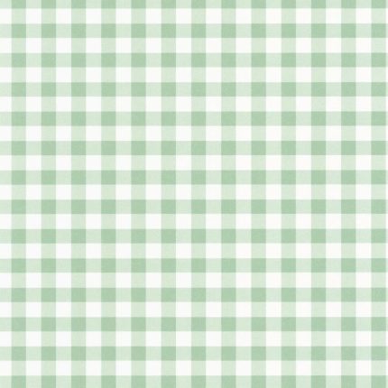 Papel pintado Vichy verde