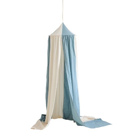 Dosel infantil Circo azul beige